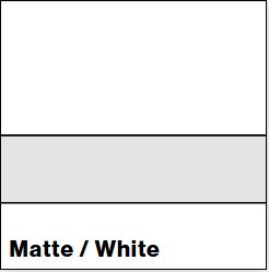 Matte/White ULTRAMATTES REVERSE 1/32IN - Rowmark UltraMattes Reverse Engravable